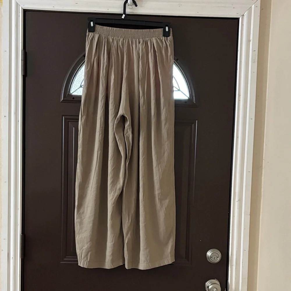 Vici Women's Tan Wide Leg Pants